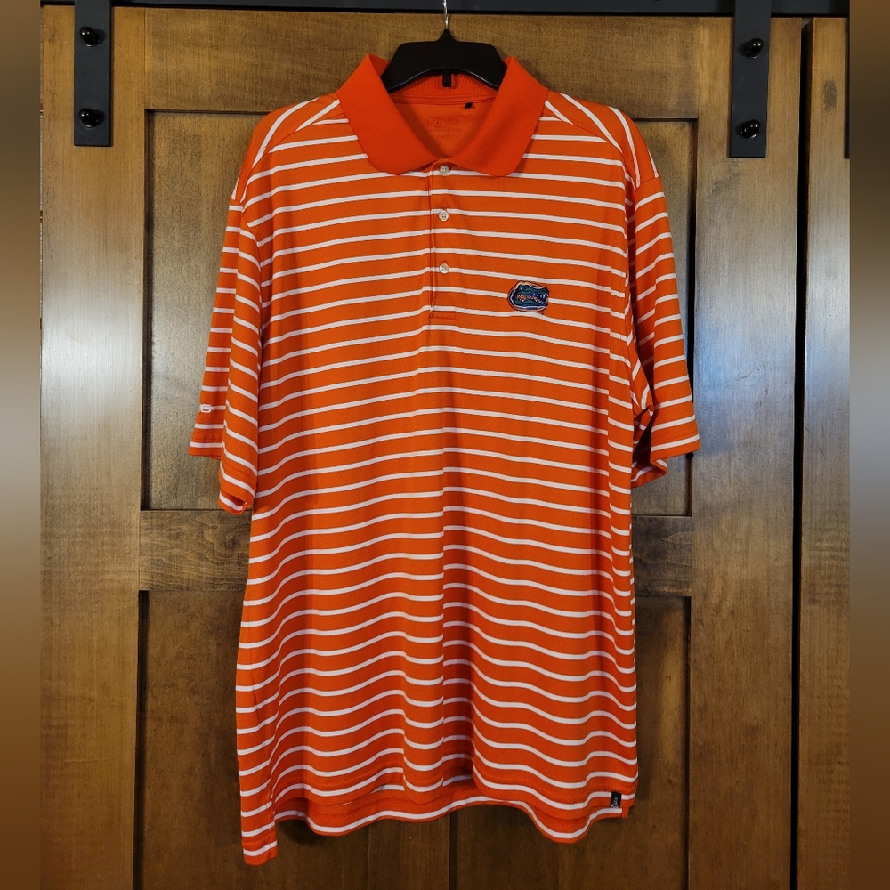 Ping Florida Gators Golf Polo Orange- XL